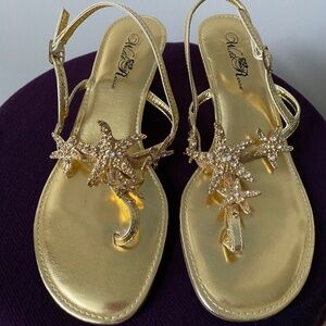 Gold    Wild Rose   Sandals